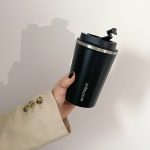 Caerbon Travel Mug termosz | 350 ml Fekete