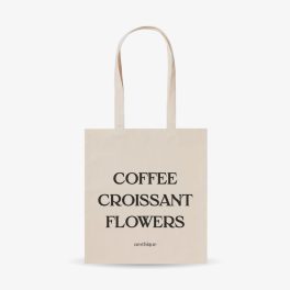 Tote Bag | Coffee, Croissant...